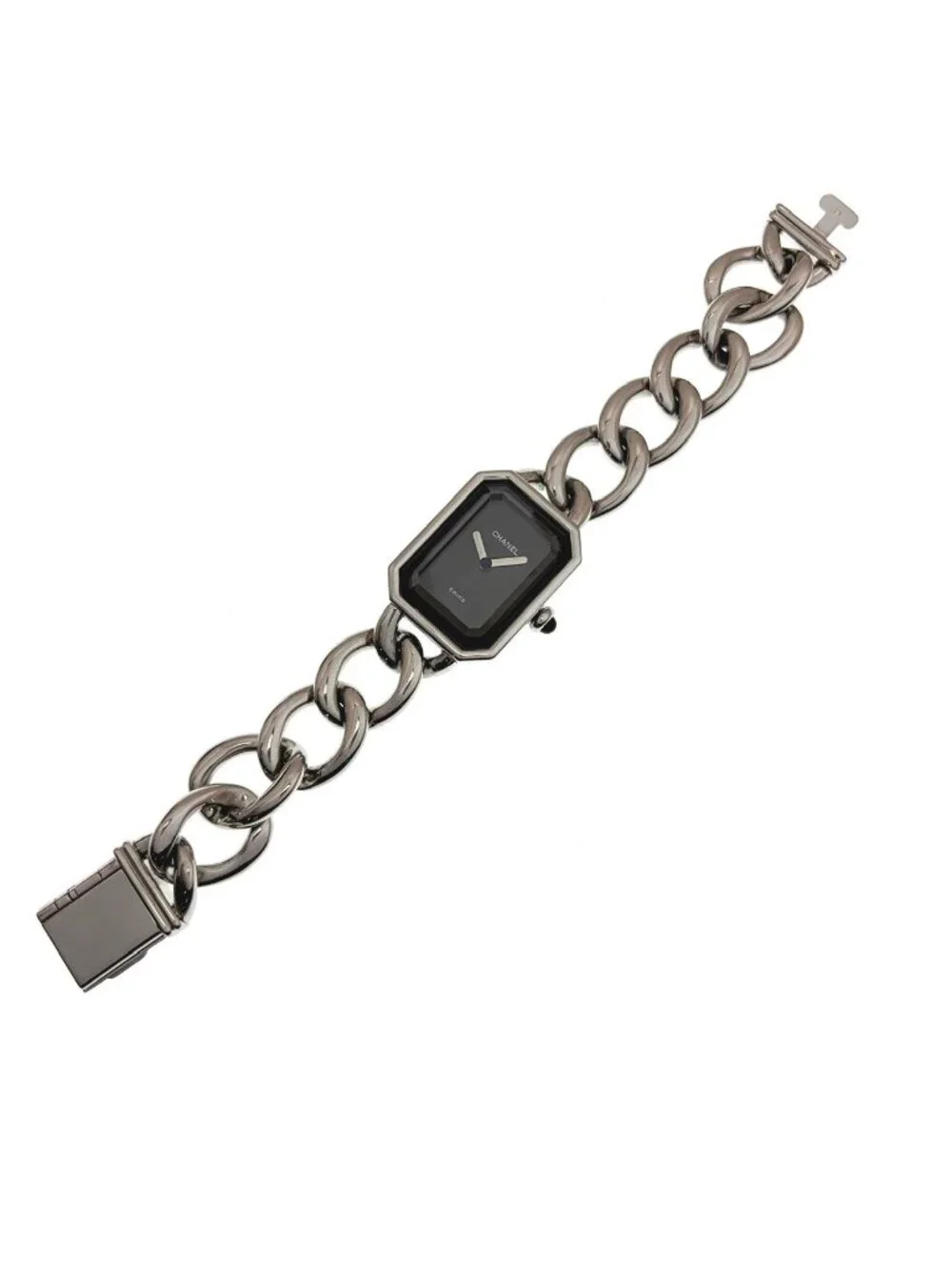 Chanel Watch Premiere M SS Black Dial Quartz